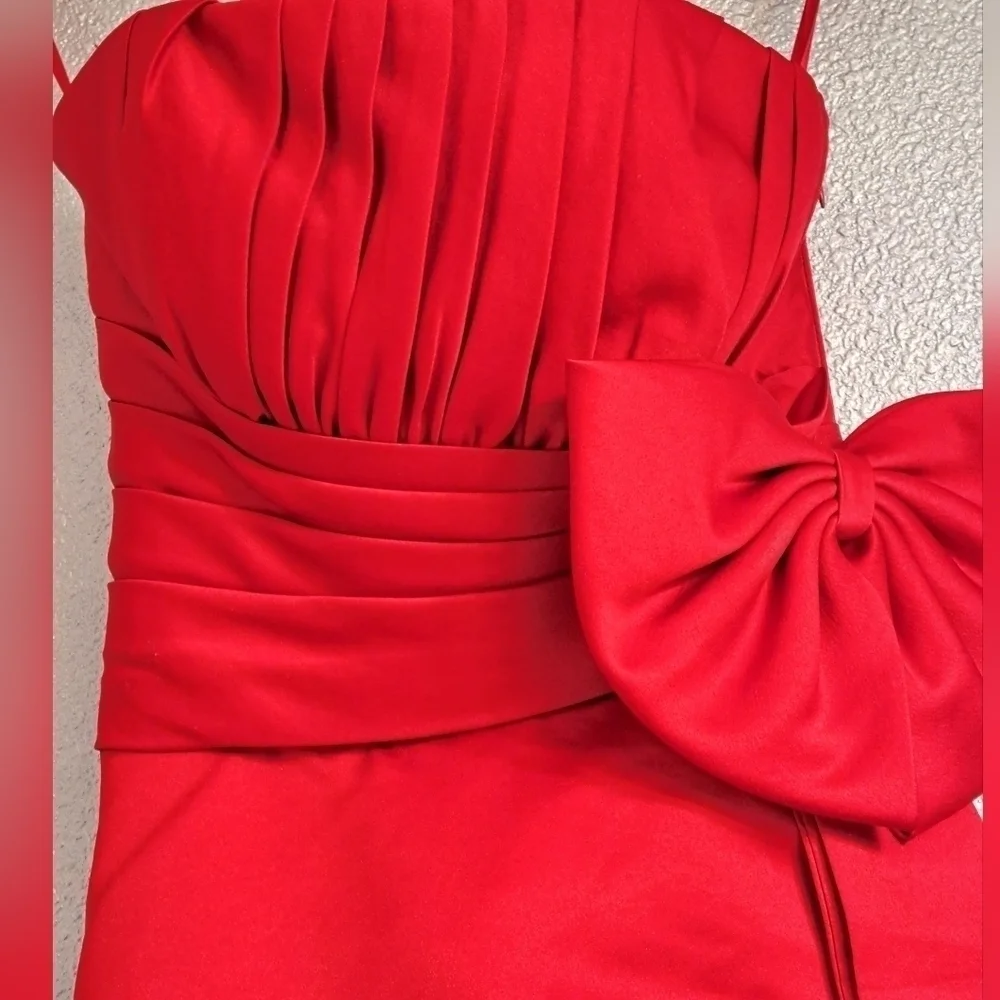 Landy Bridal Red Tier Prom/Bridal/Special Occasion Dress   Size S